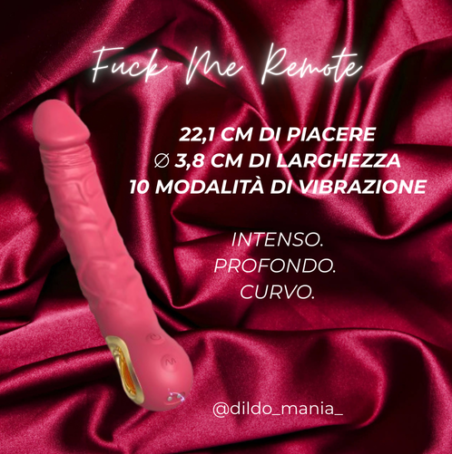 Vibratore Fuck Me Remote